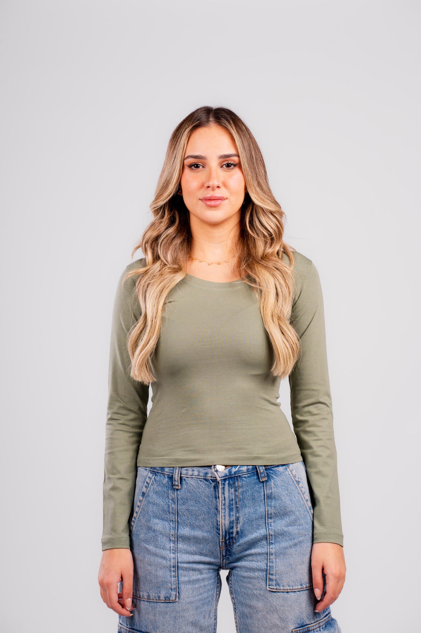 CREWNECK LONG SLEEVES TOP