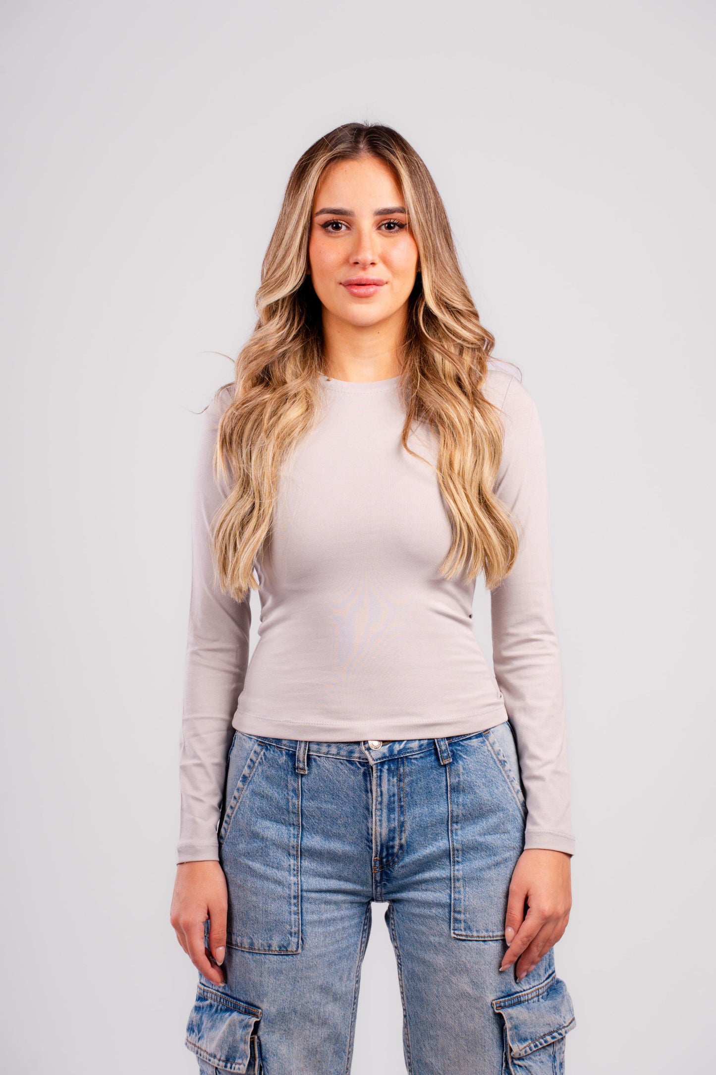 CREWNECK LONG SLEEVES TOP