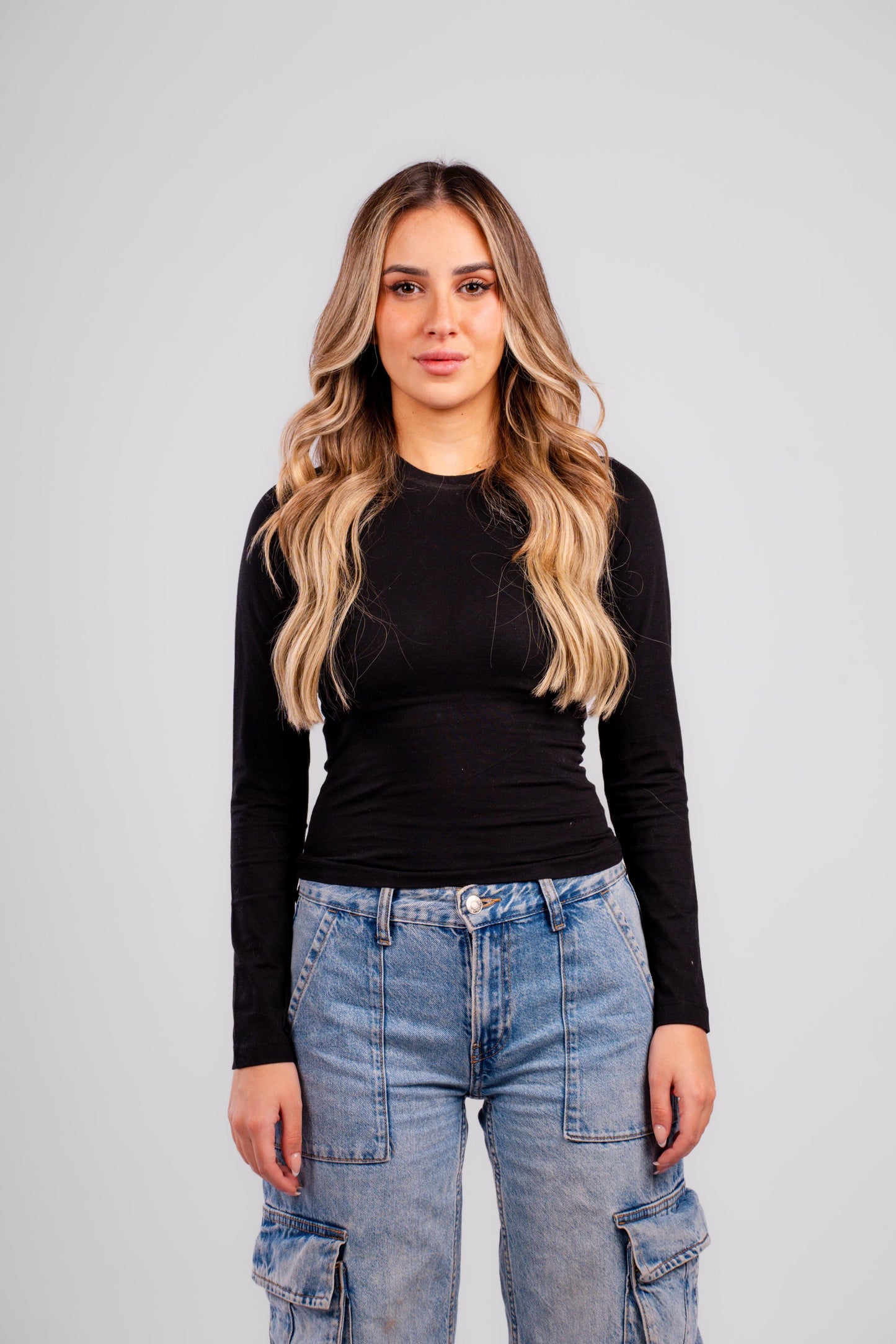 CREWNECK LONG SLEEVES TOP