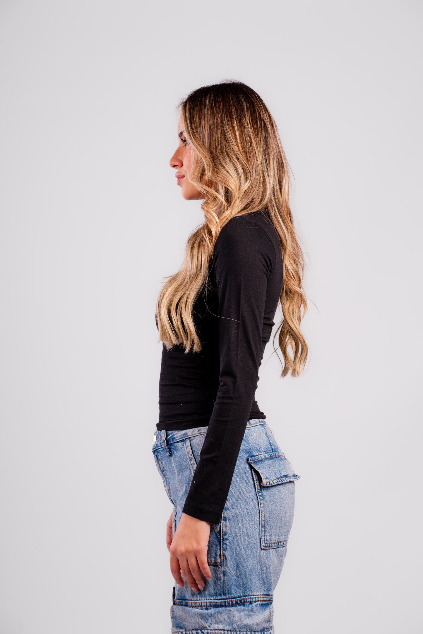 CREWNECK LONG SLEEVES TOP