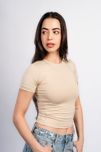 SHORT SLEEVE TOP