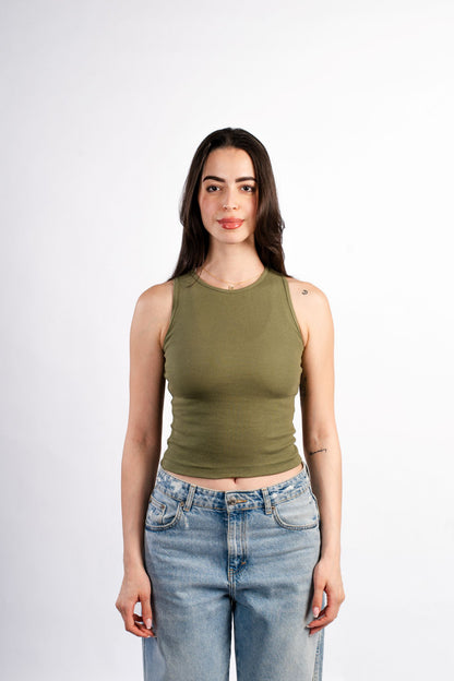 CREWNECK TANK TOP
