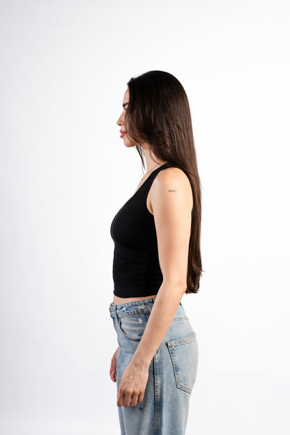 U-SHAPED TANK TOP