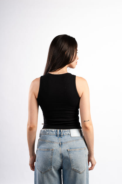 U-SHAPED TANK TOP