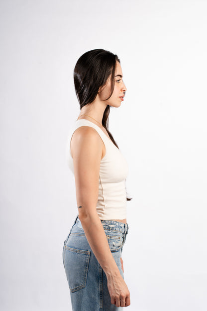 U-SHAPED TANK TOP