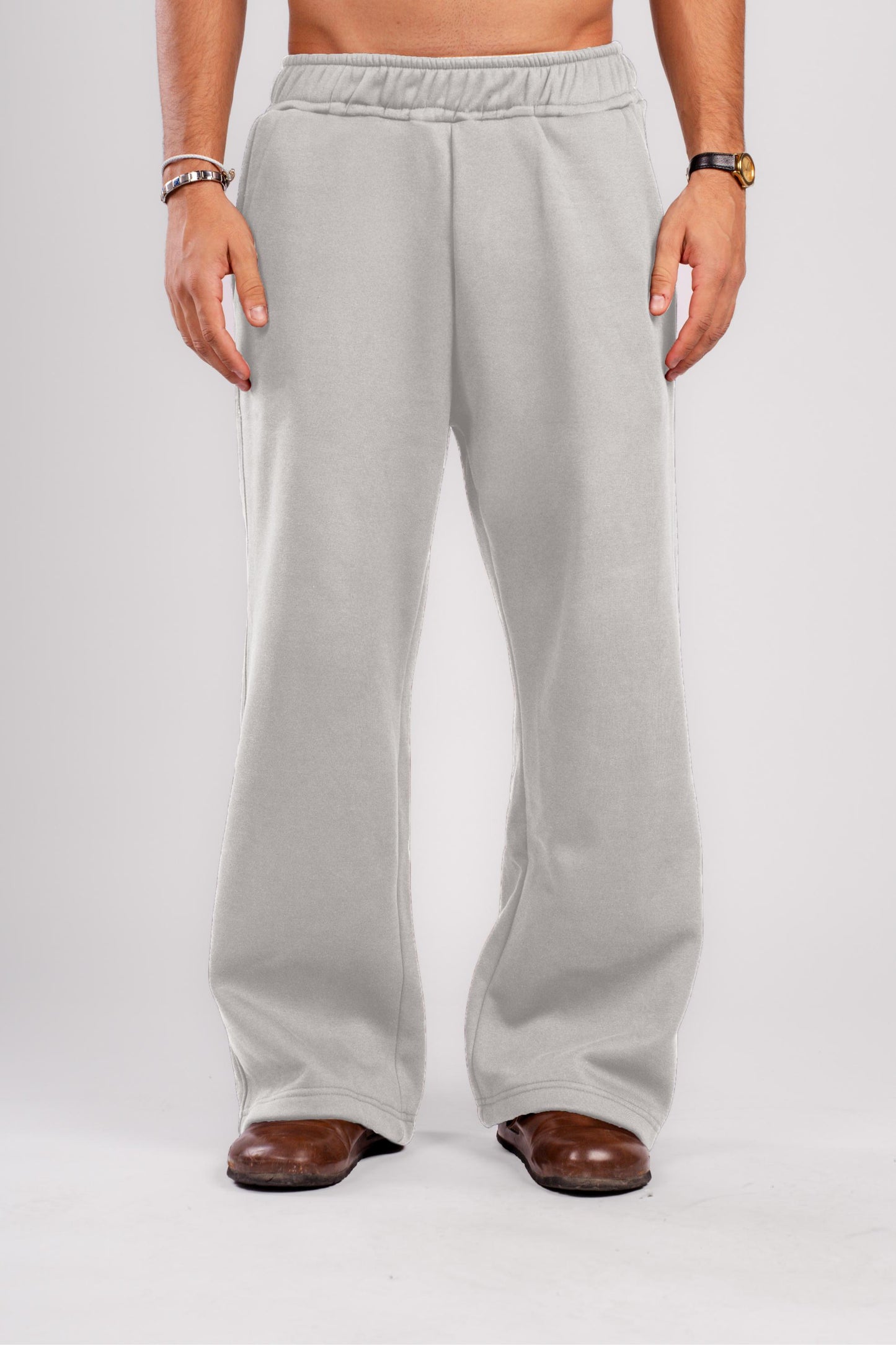 WIDE LEG SWEATPANTS